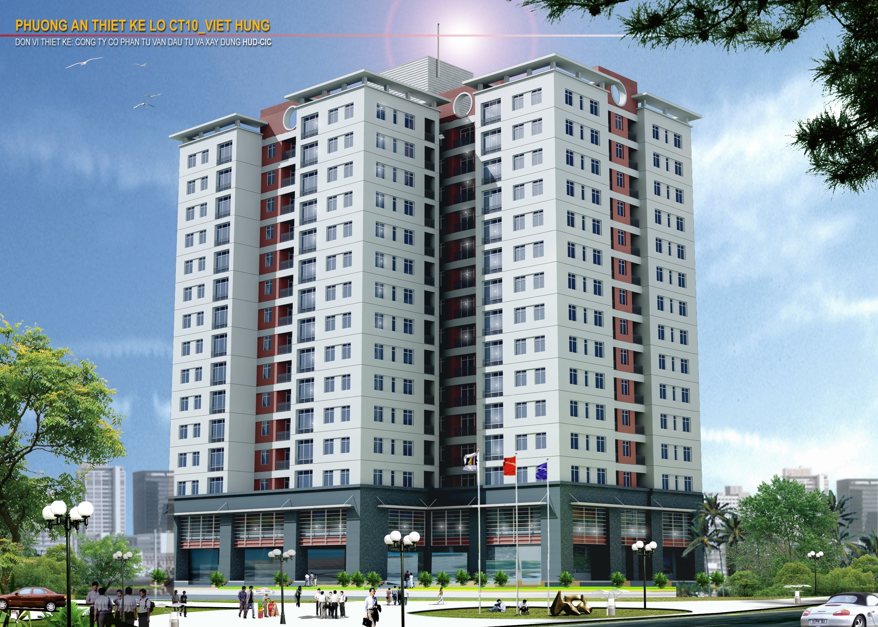 Dự án: Chung cư cao tầng CT10 Khu đô thị mới Việt Hưng